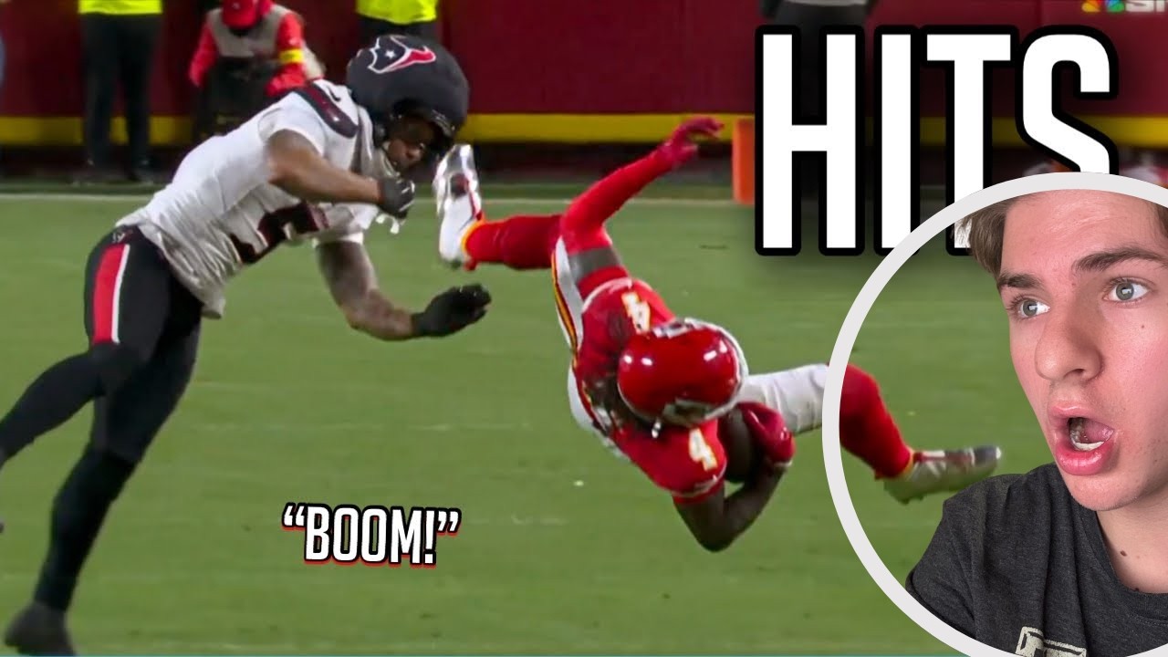 I Reacted To Biggest Hits of the 2025-2026 NFL Season!