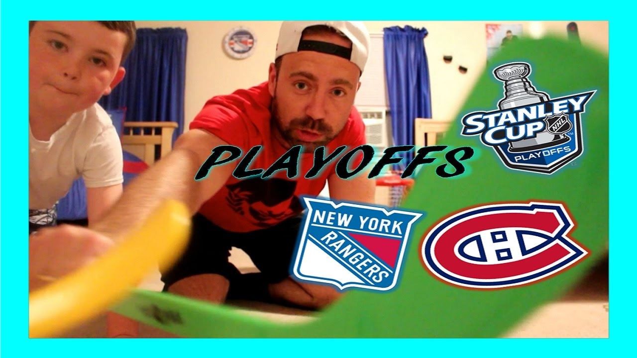 NHL PLAYOFFS - RANGERS / CANADIENS - BEST OF 3 - QUINNBOYSTV