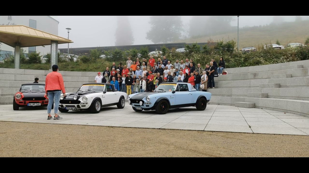 FIAT 124 Spider Club 39.Treffen Scheidegg 2022