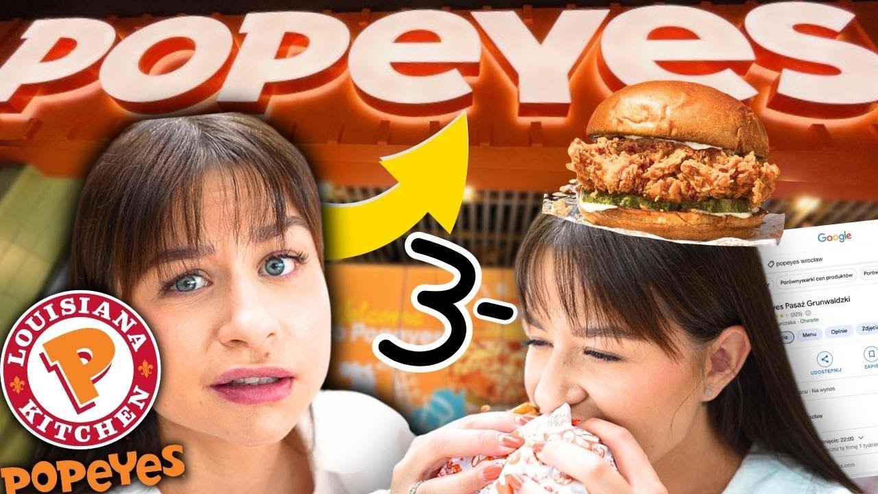 Trochę rozczarowanie…Test Popeyes! 🍗