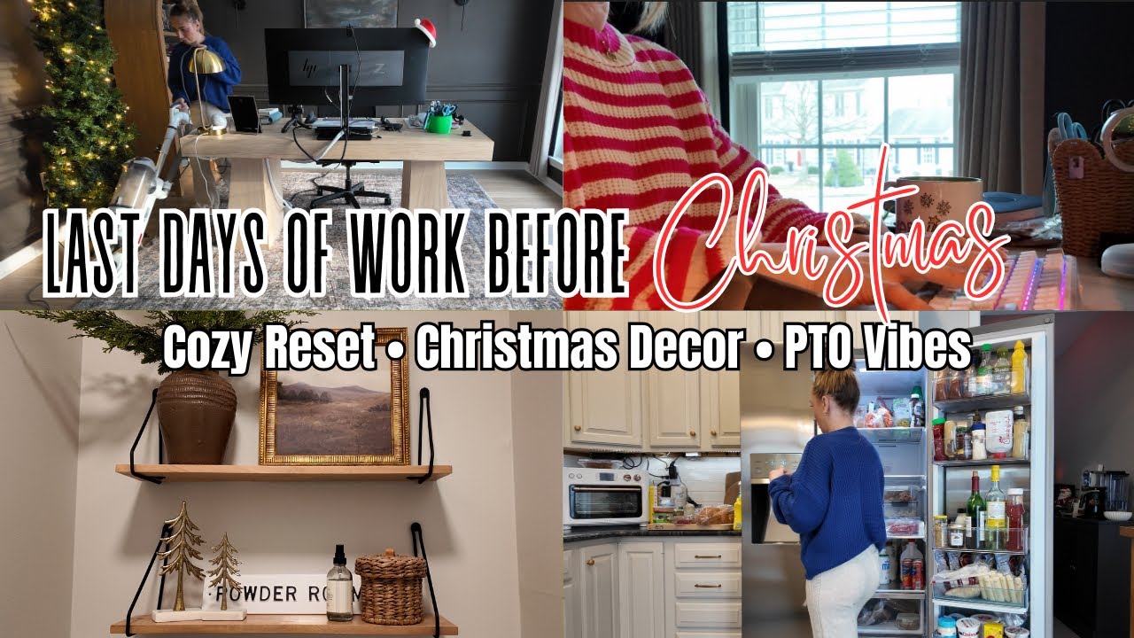 LIFE LATELY | Wrapping Up Work & Resetting Before Christmas
