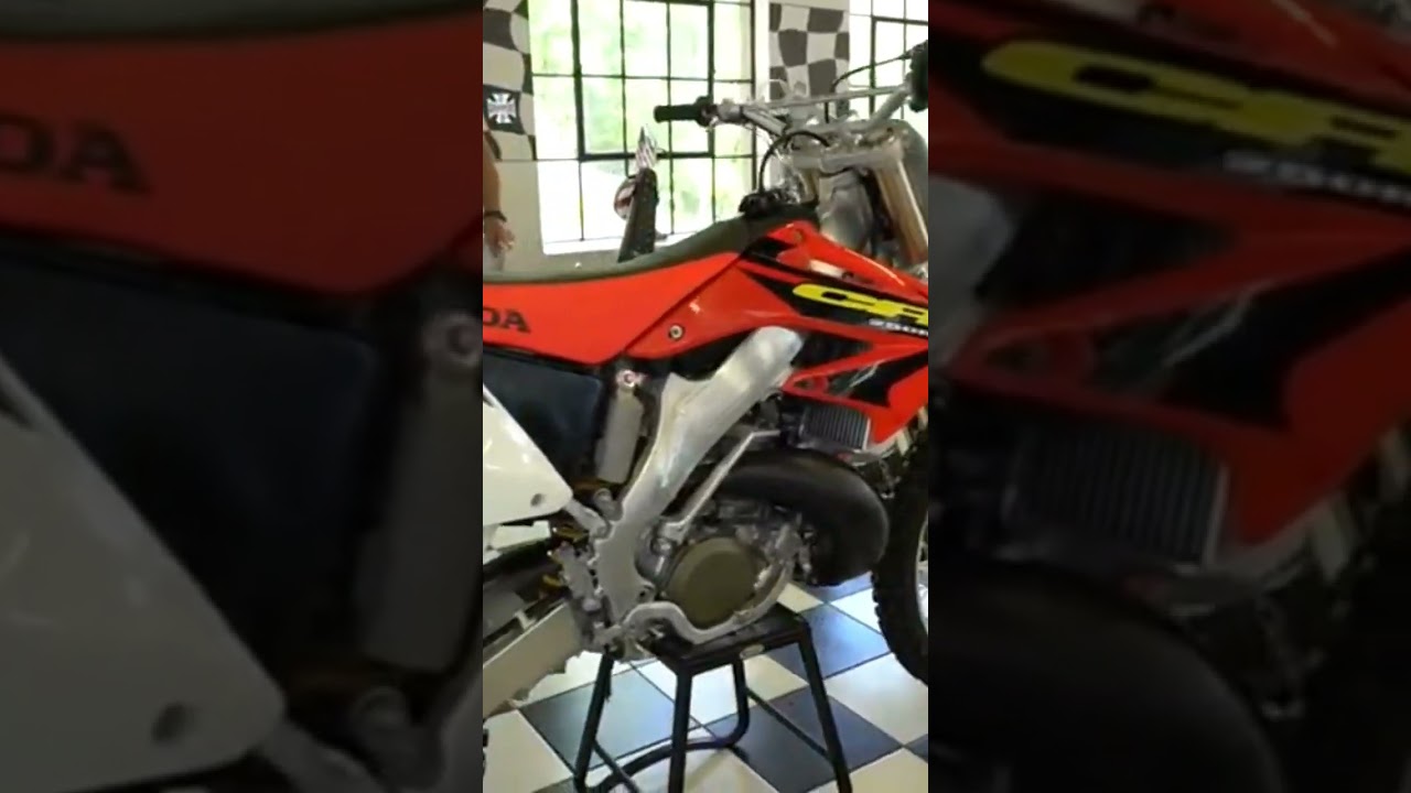 THE LAST NEW HONDA CR250R