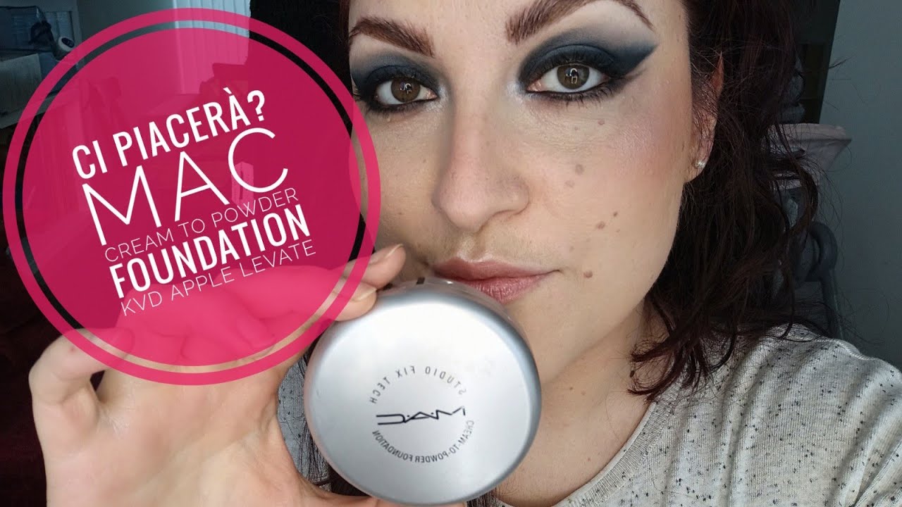 Spalmiamoci il #mac cream to powder foundation. #truccoechiacchiere