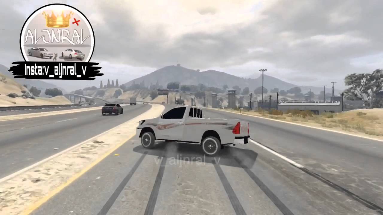 استفتاحيه هايلكس ١٦ اشواط خورافيه + رابط التحميل |gta v pc | هجوله قراند 5