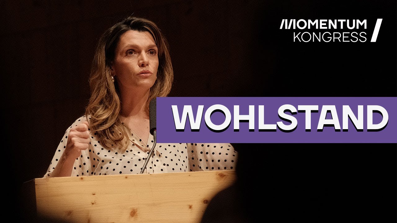 Was bedeutet Wohlstand? - Ganze REDE Barbara Blaha I Momentum Kongress 2025