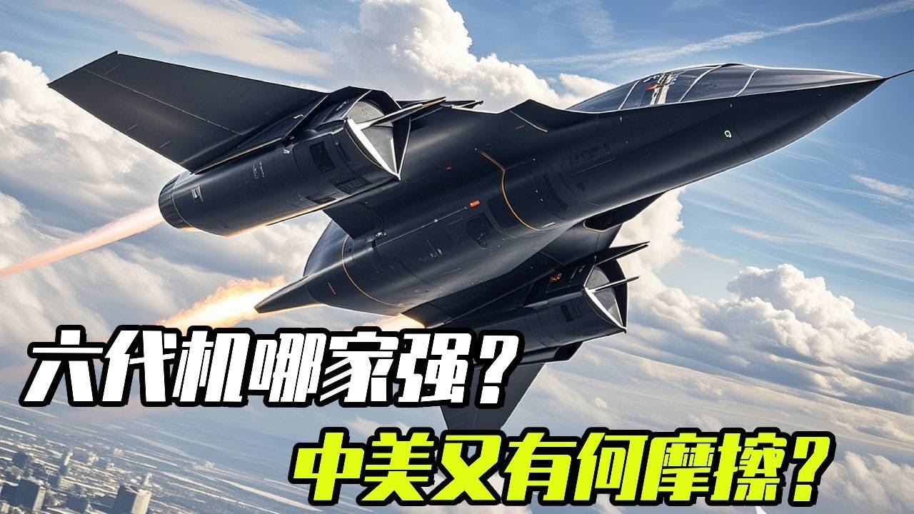 六代机有哪些技术细节？为啥是三台引擎？而中美六代机之间又有什么新摩擦？【科学火箭叔】 #六代机 #战斗机 #隐身战机 #隐身轰炸机