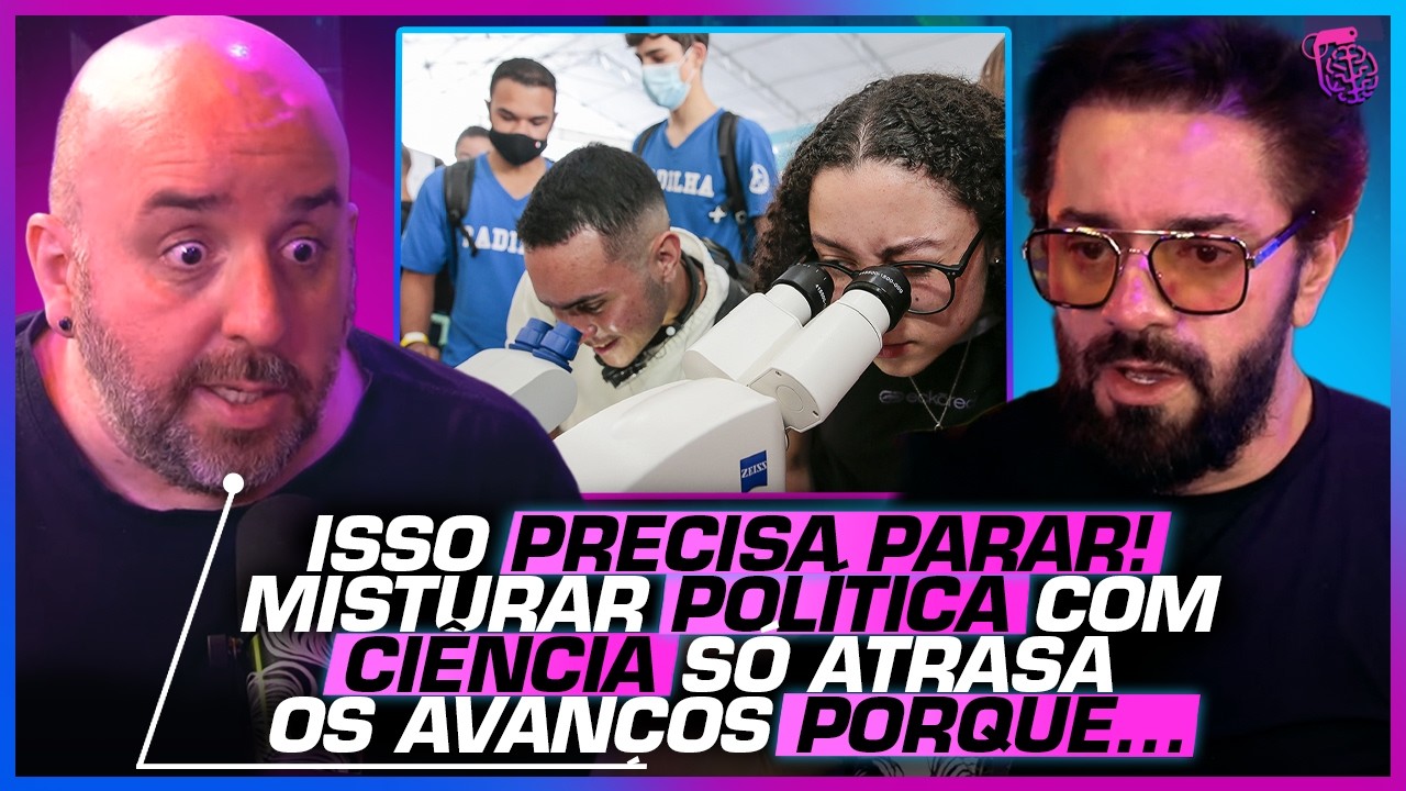 Como a POL&Iacute;TICA pode ATRASAR DESCOBERTAS IMPORTANTES - HIME, EM&Iacute;LIO GARCIA E SACANI