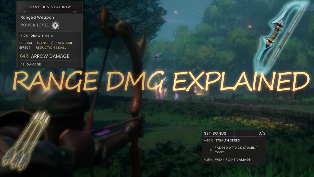 How ranged works? in RuneScape: Dragonwilds
