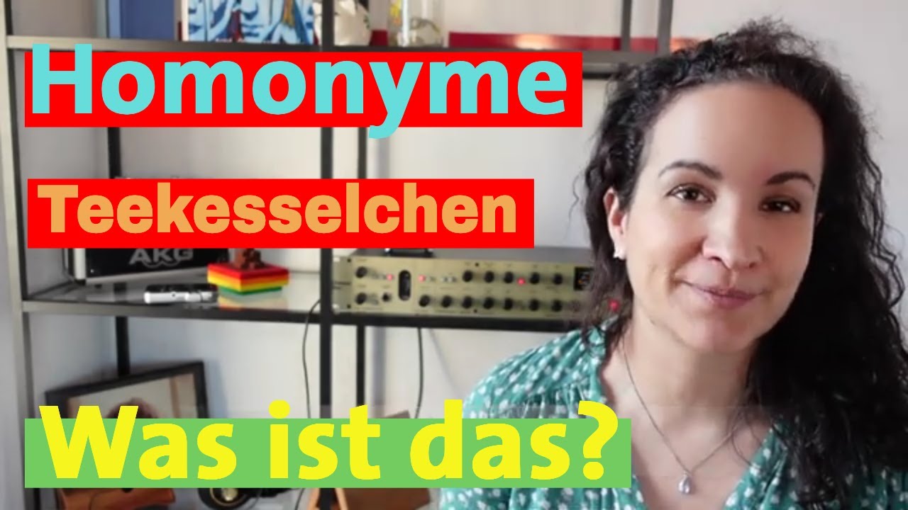 Teekesselchen / Homonyme in der deutschen Sprache - SG #233