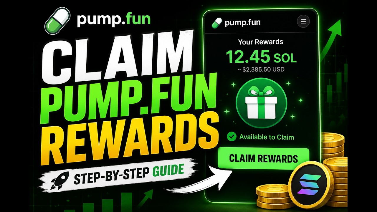 How to Claim Pump.fun Rewards 💰 | Step-by-Step Guide