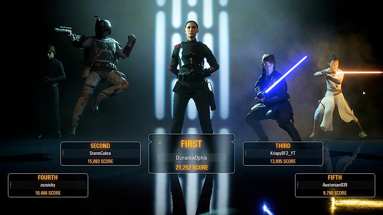 DunamisOphis Vs KrispyBF2_YT's Team in STAR WARS Battlefront 2 Heroes Vs Villains! Trippa Hive