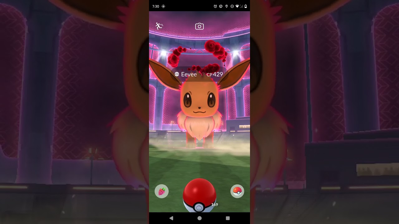 Aura farming on Pokemon go.