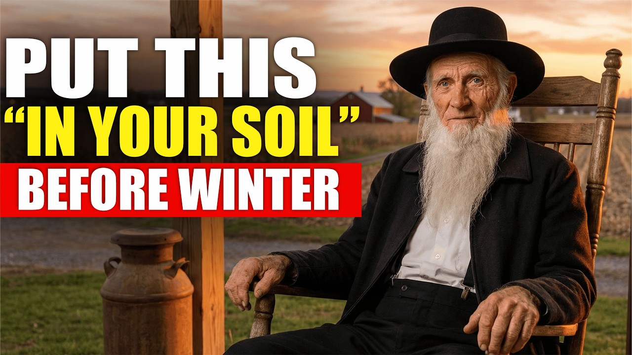 Put THIS in Your Soil Before Winter — Amish Farmers Have Done It for 300 Years