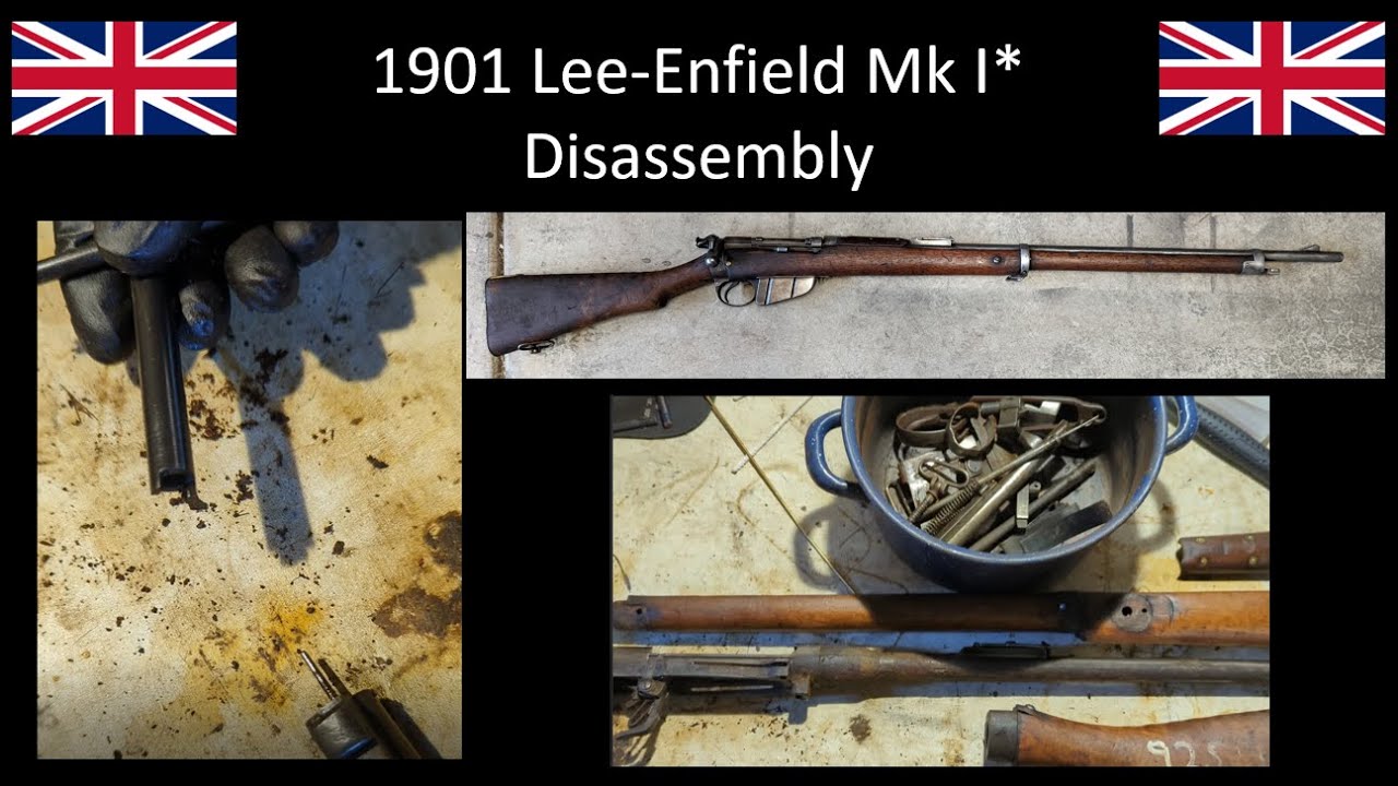 1901 BSA Long Lee Enfield Mk 1* | Пошаговая разборка