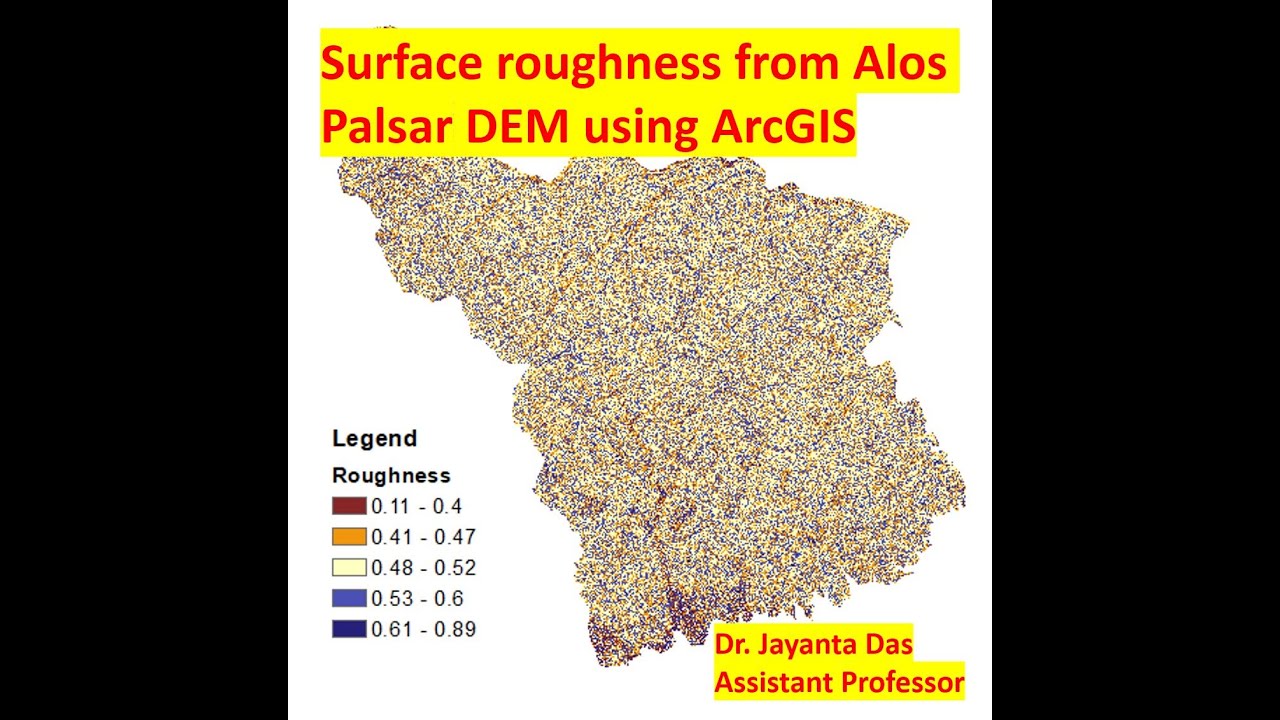 Terrain Analysis: Roughness from DEM in ArcGIS
