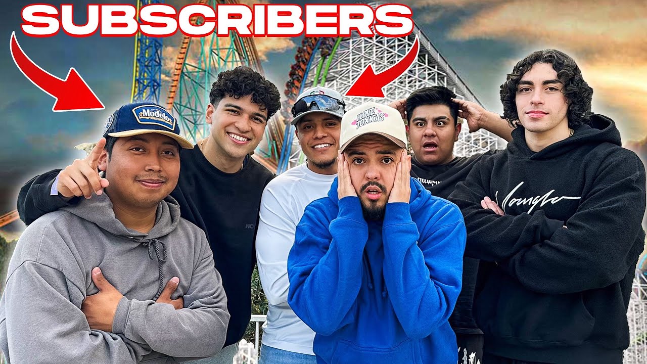 CHICOS TOXICOS отправляются в Six Flags вместе с подписчиками! При участии @Brayan__Lopez__