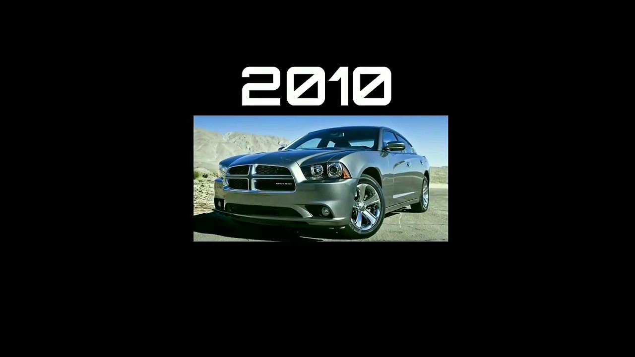 Evolution Of Dodge Charger (1966-2023) #evolution #dodge #charger #cars #shorts #2023