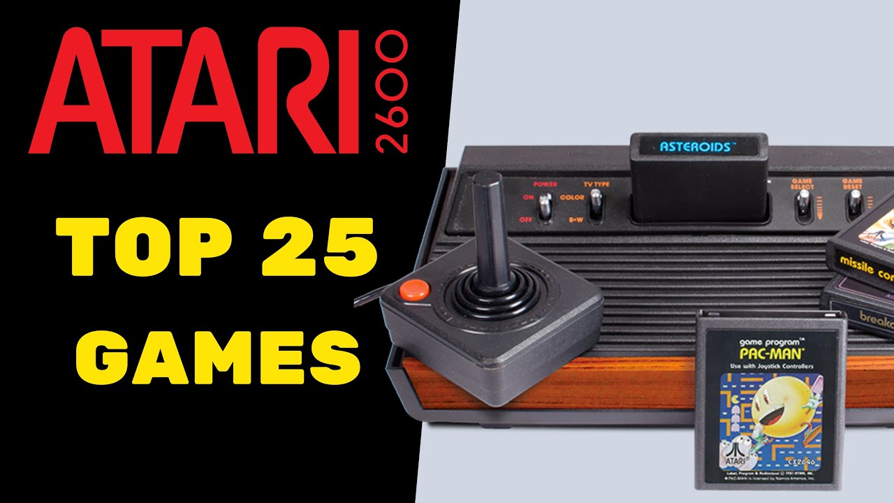 Top 25 Atari 2600 Games (Ranked)