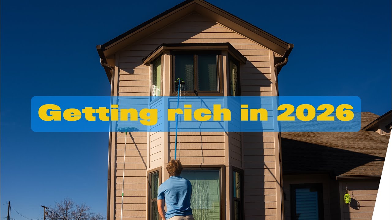 I’m getting rich in 2026 from window cleaning 