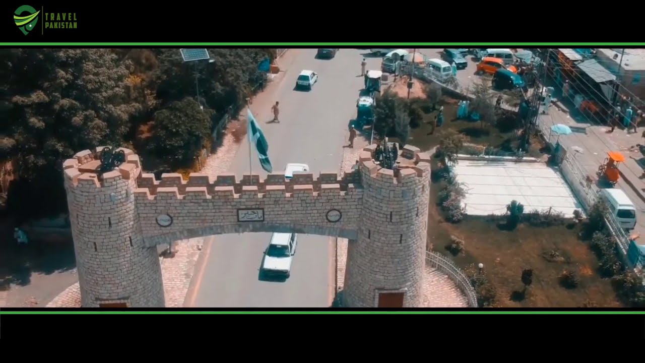 Drone cinematic view Of historical Bab -e - Khyber | Pak Afghan Border  | Travel Pakistan 2.0