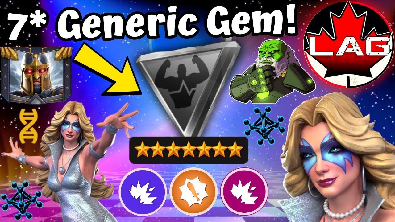 NEW Dazzler Awakening/Rank Up & Gameplay!! FAT DAMAGE! 7-Star Generic Awakening Gem! Epoch! - MCOC