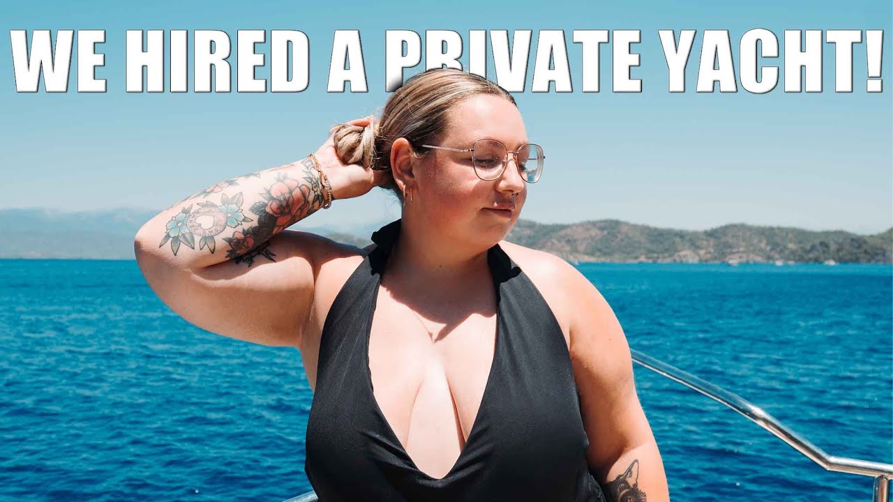 WE HIRED A PRIVATE YACHT IN TURKEY FOR £30!!!*
