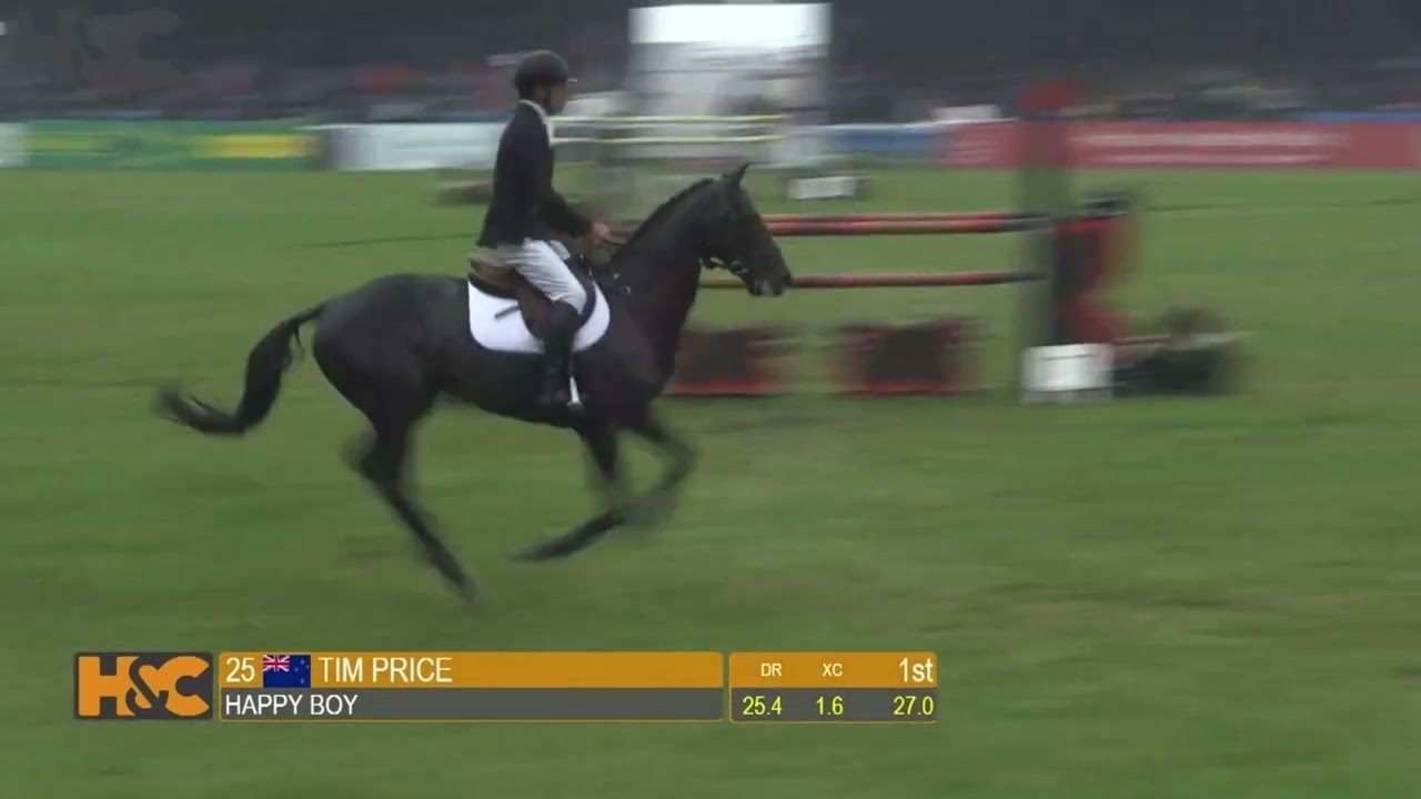Tim Price & Happy Boy Win The CCI-L 4* At Blenheim Palace International Horse Trials 2024