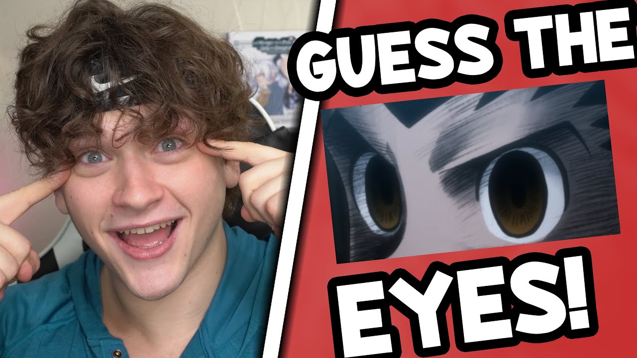GUESS THE ANIME EYES CHALLENGE! (feat. 