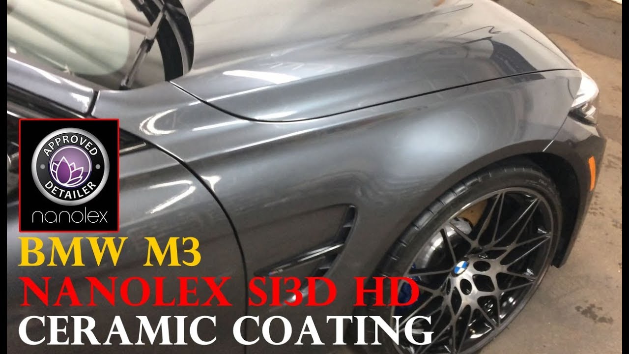 Nanolex Si3D HD Ceramic Coating 2 Layer Application BMW M3