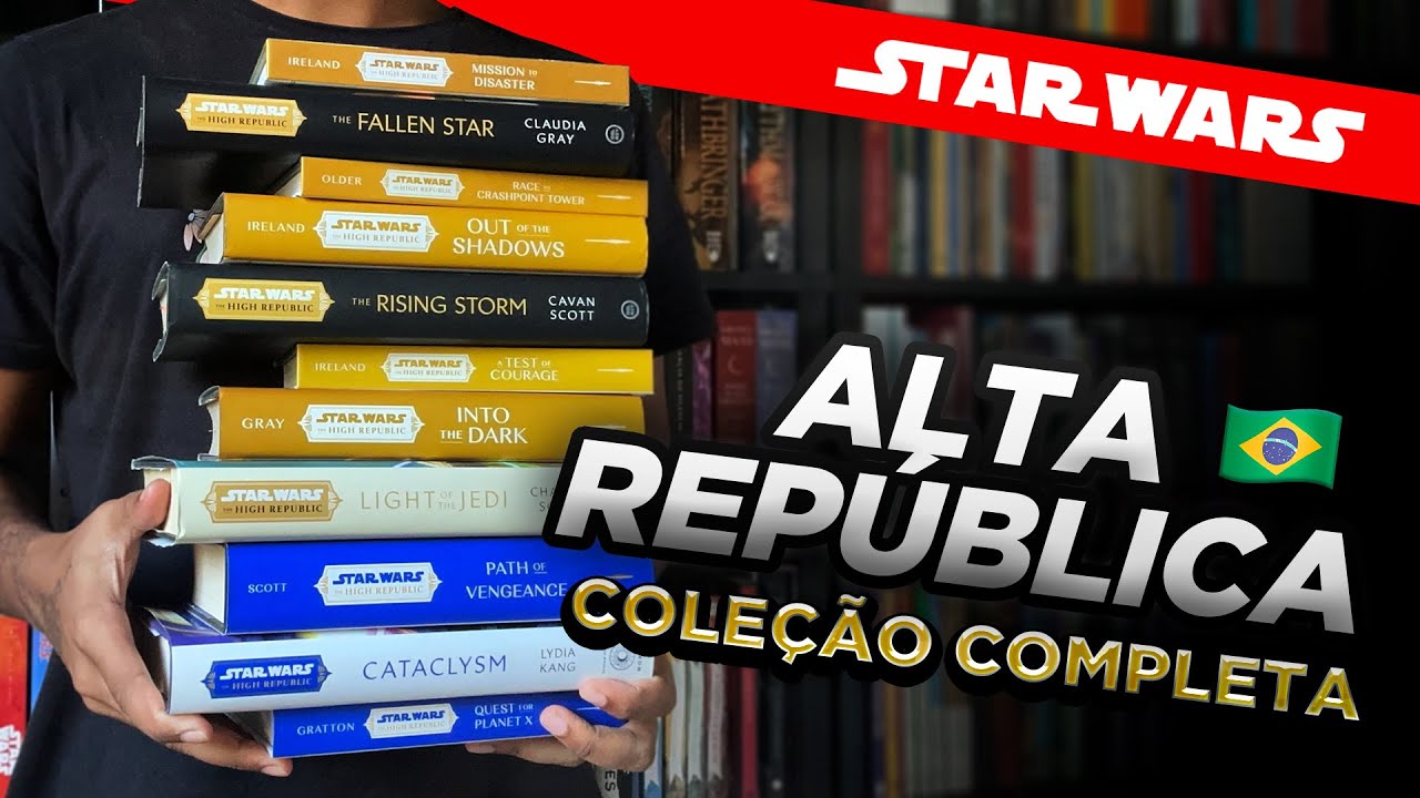 Minha COLEÇÃO COMPLETA de STAR WARS: HIGH REPUBLIC!