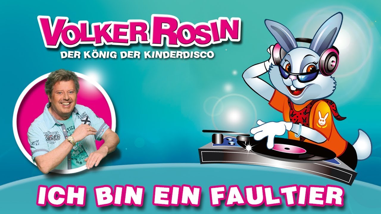 Volker Rosin - Ich bin ein Faultier  (Mit Chillanleitung) | Kinderlieder