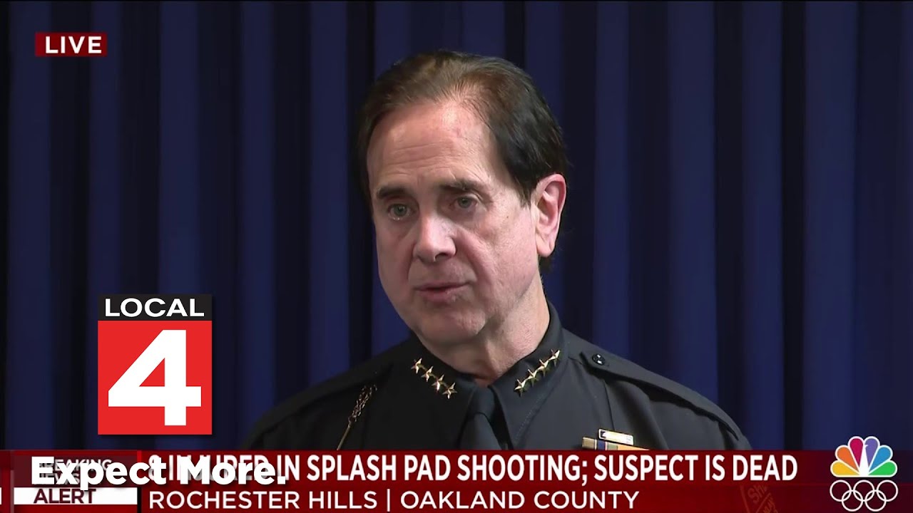 Full presser: Police update on mass shooting at Michigan splash pad