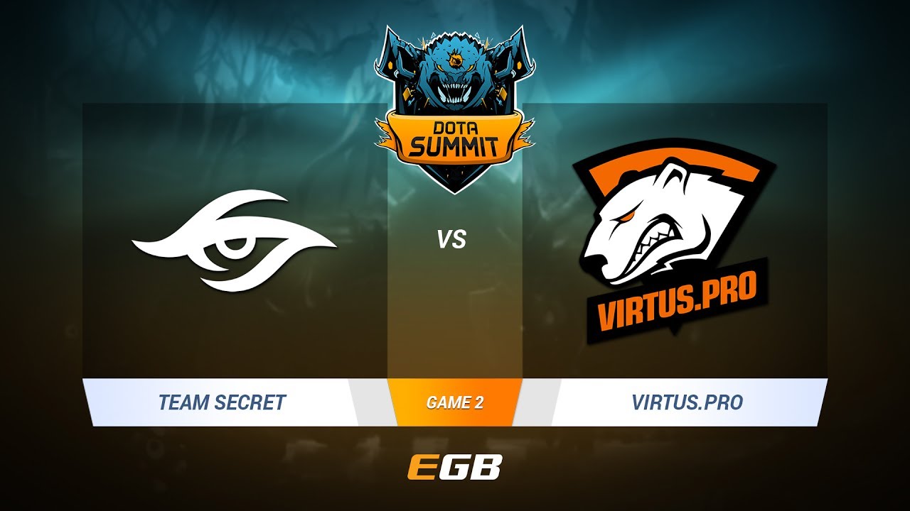 Team Secret vs Virtus.Pro, Game 2, DOTA Summit 7 LAN-Final, Day 5