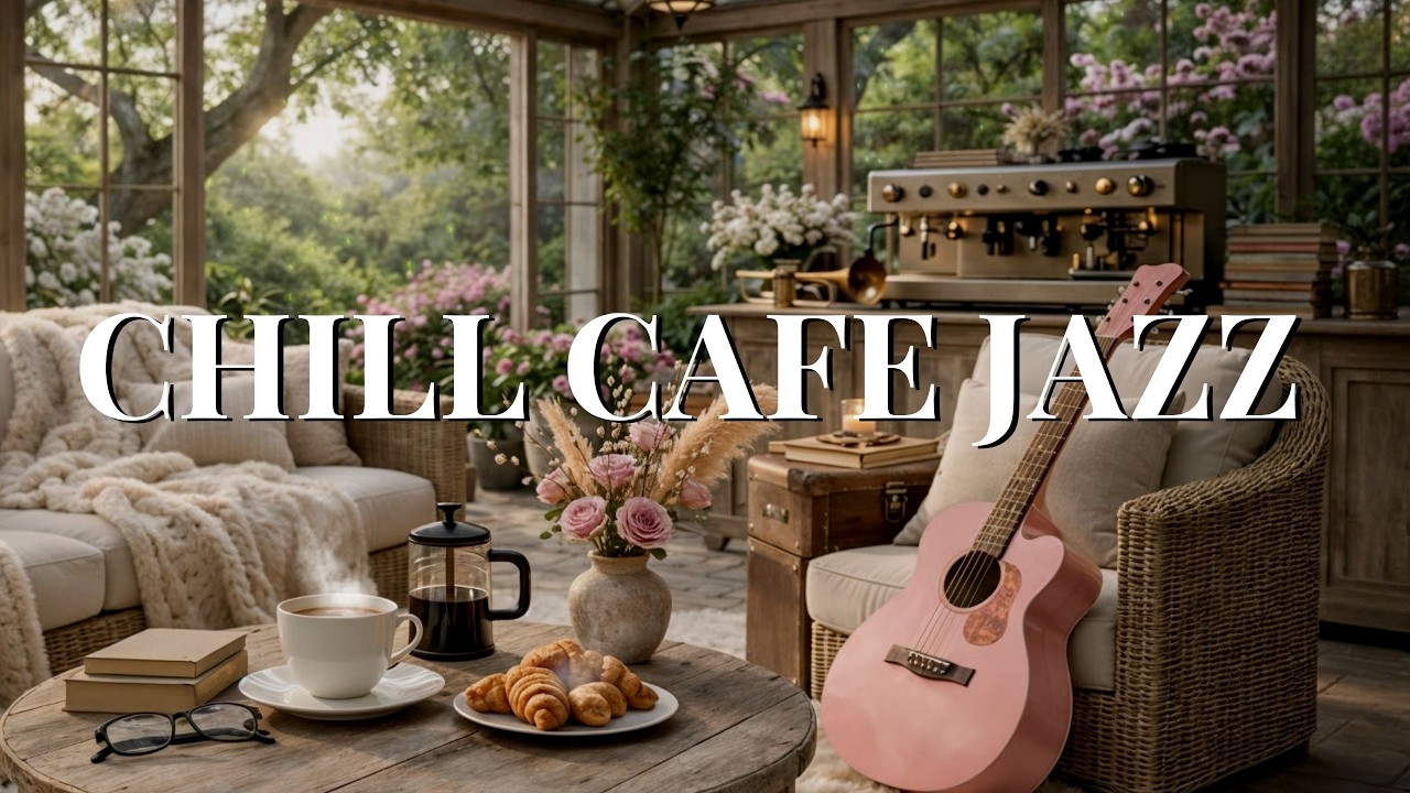 Cozy Café Work & Study Jazz ☕ Instrumental Music for Relaxed Productivity