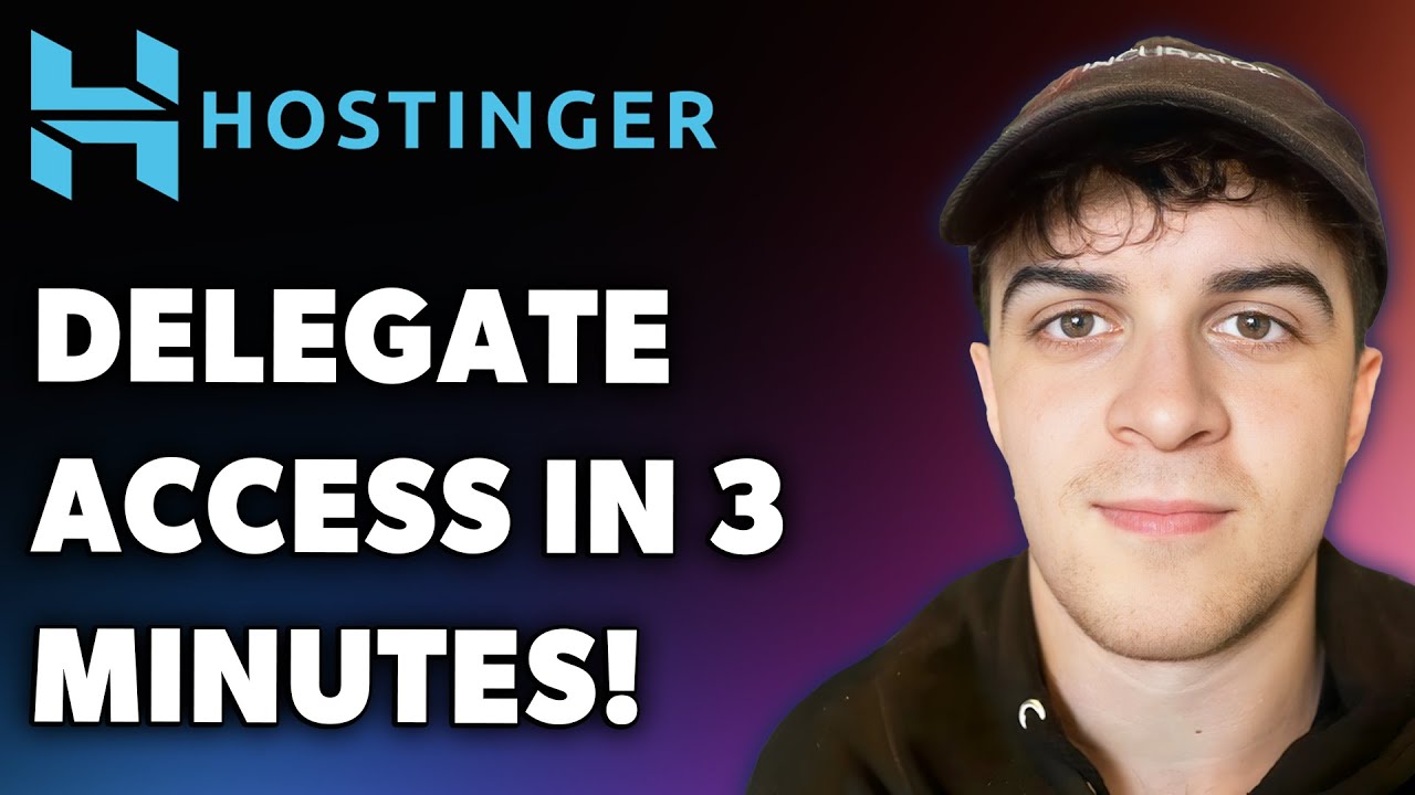 How to Delegate Hostinger Access in 3 Minutes! (Full 2025 Guide)
