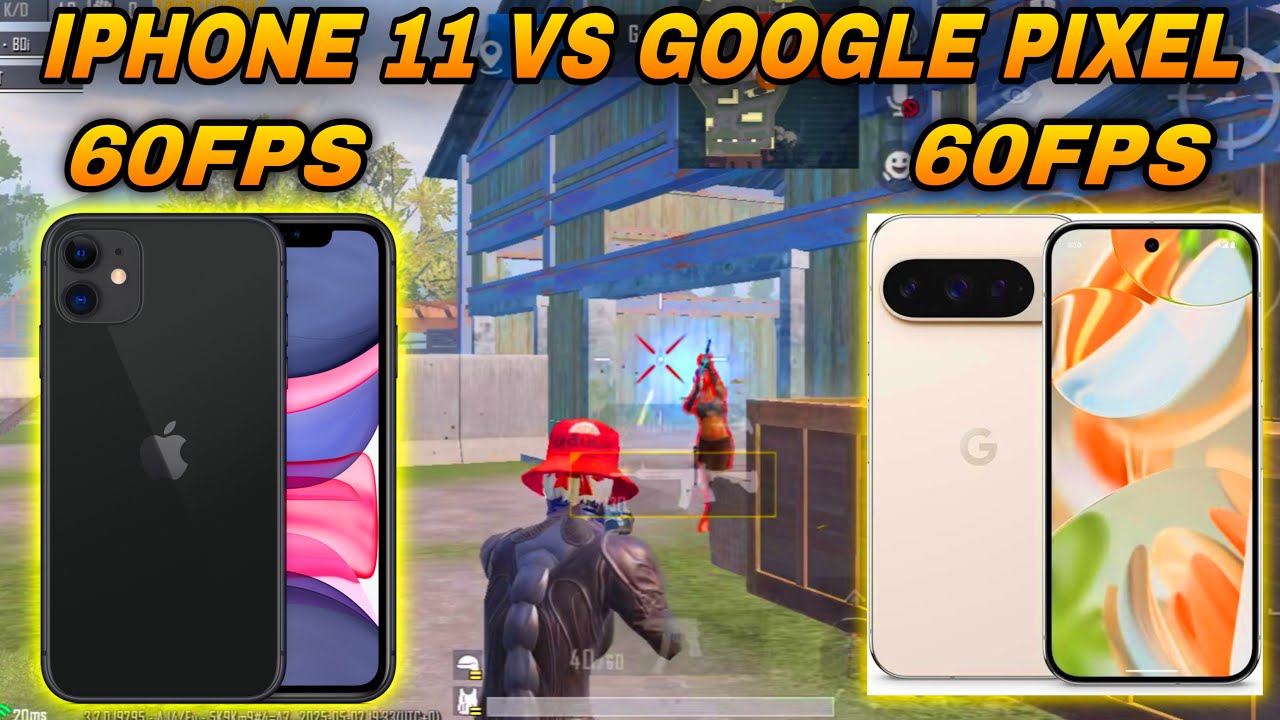 Iphone 11 vs Google pixel | 60fps vs 60fps | 1v1 tdm pubg/bgmi test 2025🔥