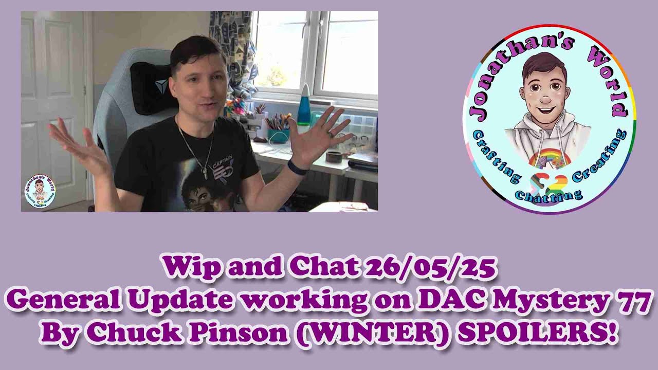 Wip and Chat- 260525- Spoilers for Diamond Art Club Mystery 77 (only section worked on)