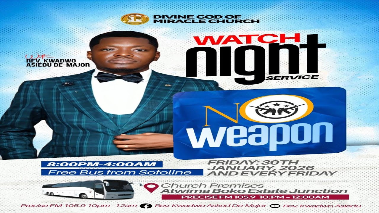 BEFORE THE THRONE OF GOD LIVE WITH PROPHET KWADWO ASIEDU DE-MAJOR (09-03-2026))