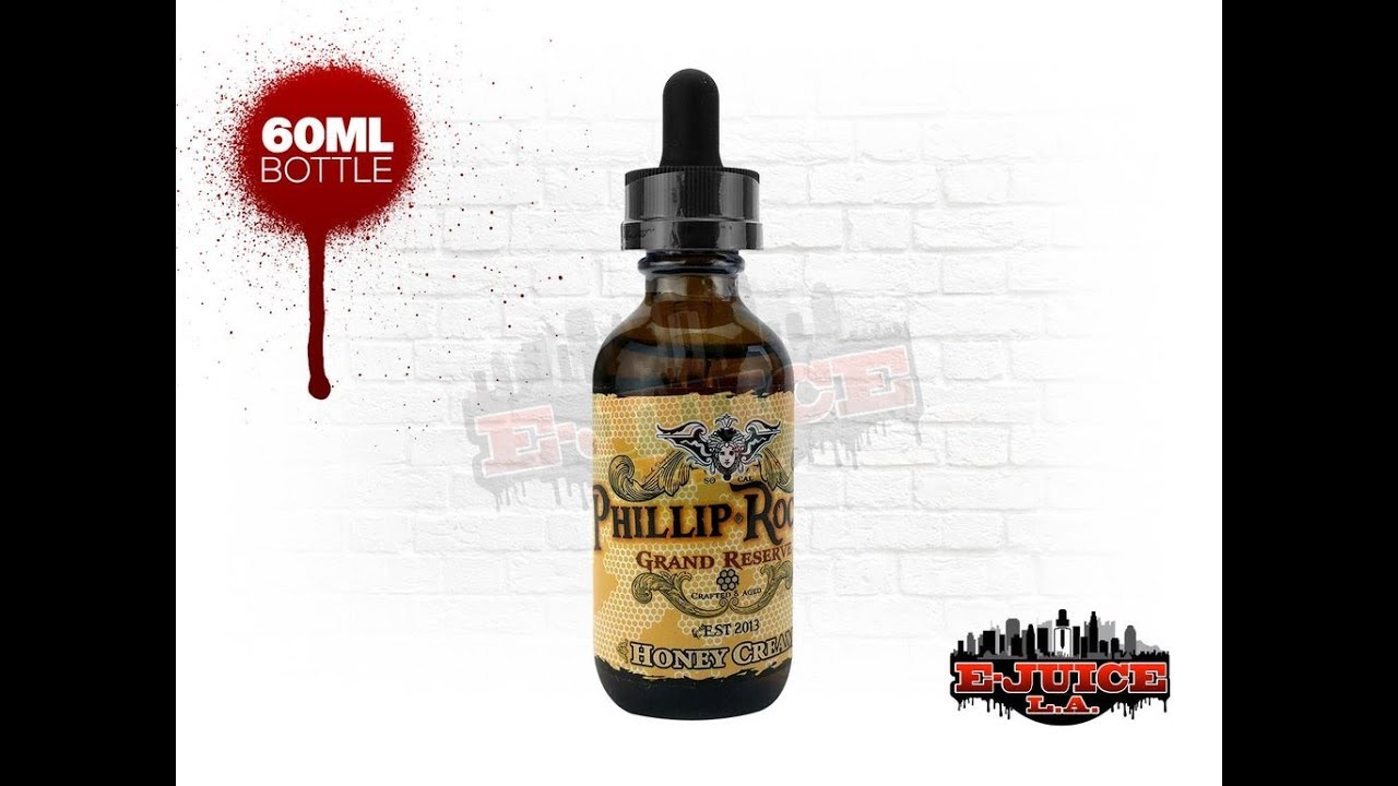 PHILLIP ROCKE GRAND RESERVE HONEY CREAM E LIQUID REVIEW