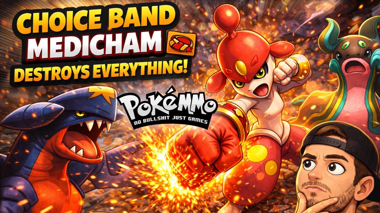 🔥 Garchomp or Gastrodon&hellip; It Didn&rsquo;t Matter | Choice Band Medicham | PokeMMO PvP