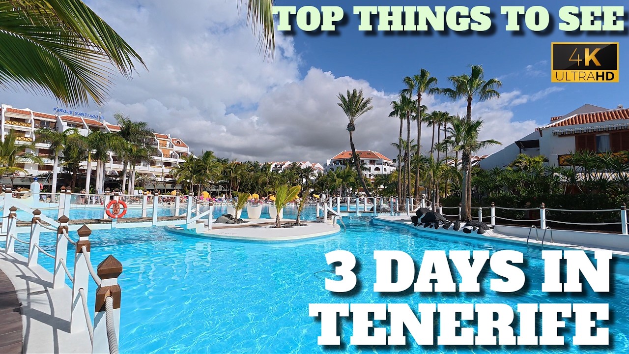 TENERIFE TRAVEL GUIDE - 3 DAYS IN PARADISE - BEST THINGS TO SEE -SPAIN-  4K - 2026