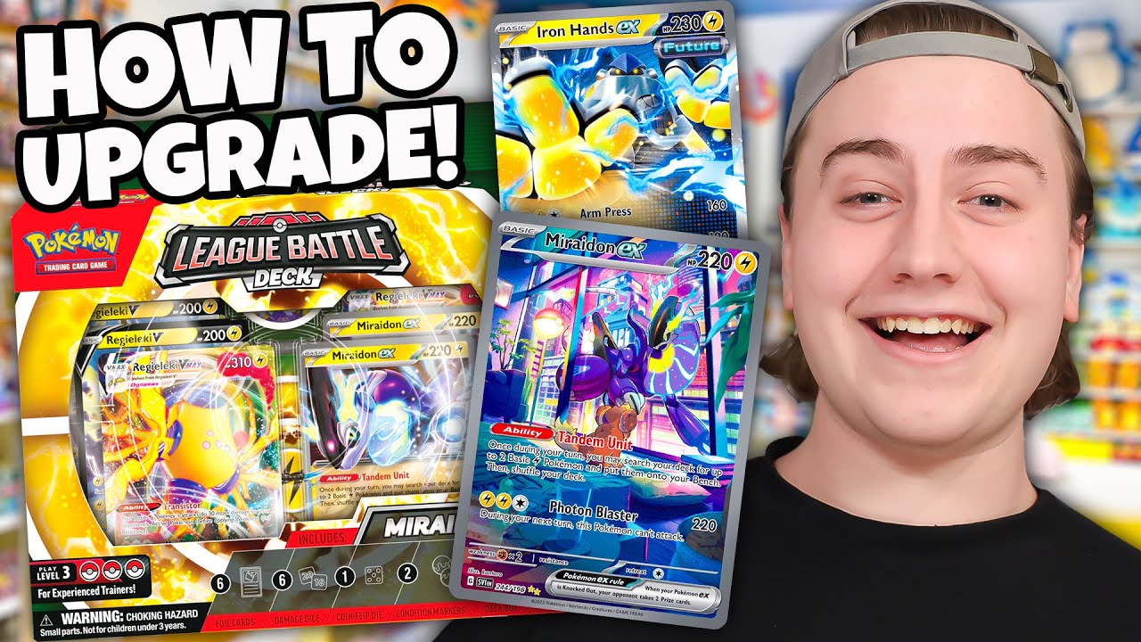 How To Upgrade Your Miraidon EX League Battle Deck to a Championship Level!!!