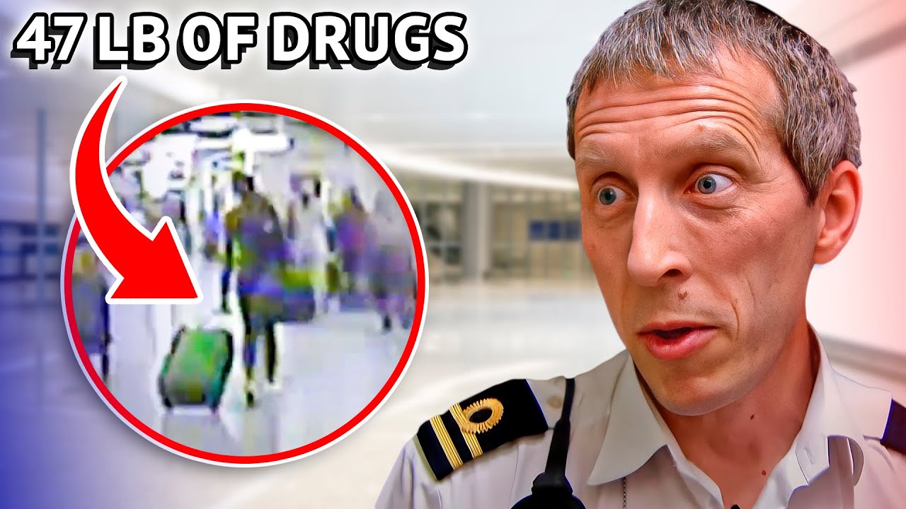 Couple Caught Trying To Sneak 46lb Of Dr*gs! | Customs UK Marathon