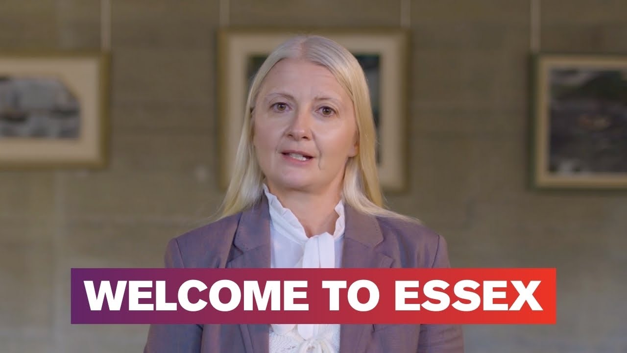 Welcome to Essex from our Vice-Chancellor