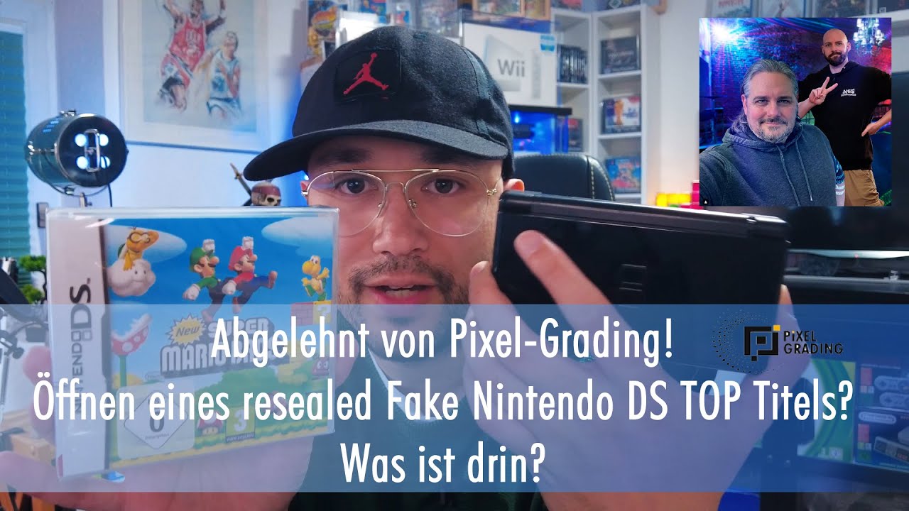 Abgelehnt von Pixel! Öffnen eines resealed Fake Nintendo DS TOP Titels? Was ist drin?