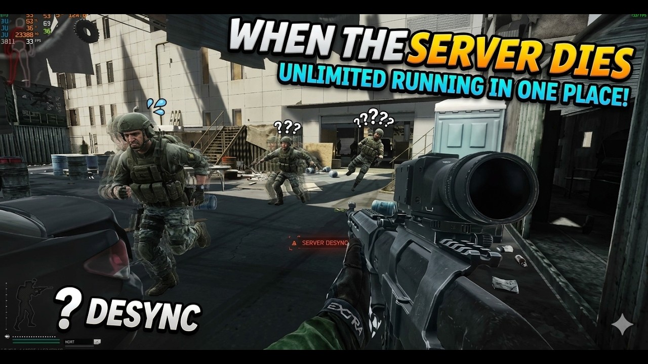 Tarkov Desync is Out of Control! #escapefromtarkov #