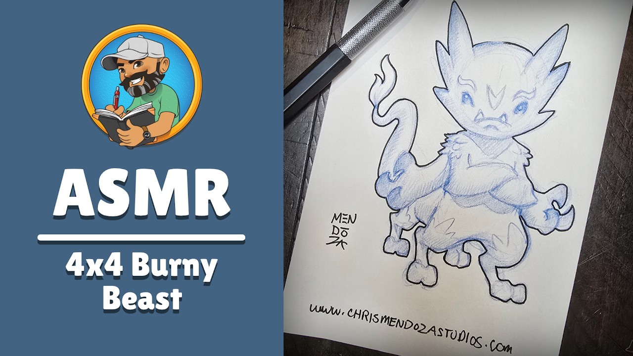 ASMR Fire Monster, the first of many.