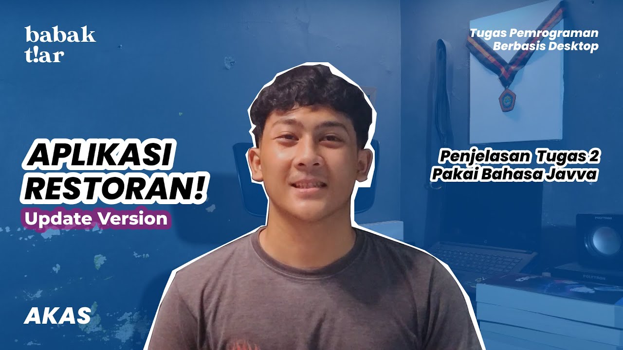 Aplikasi Menu Restoran Update Version | Tugas 2 Pemrograman Berbasis Desktop