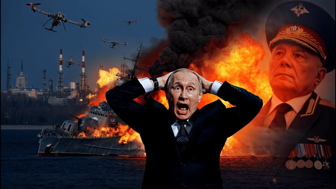 Потопленный флот, взорванные генералы, дроны над Москвой и 4% ВВП одним ударом. Гражданская Оборона