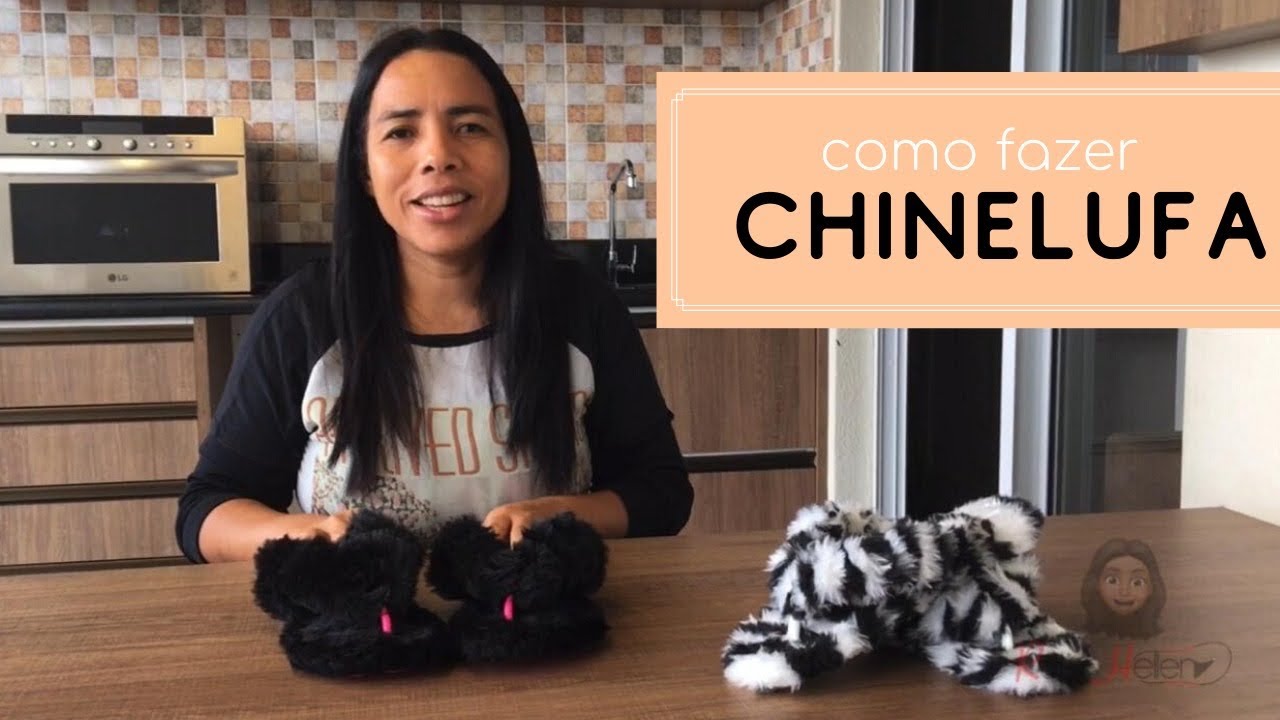 TUTORIAL: Como Fazer Chinelufa